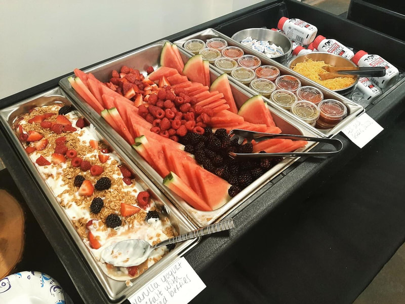 Catering lunch options for cast and crew