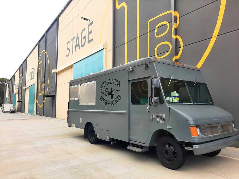 Atlanta Craft Services food truck on location
